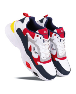bersache latest stylish sports shoes for mens Red
